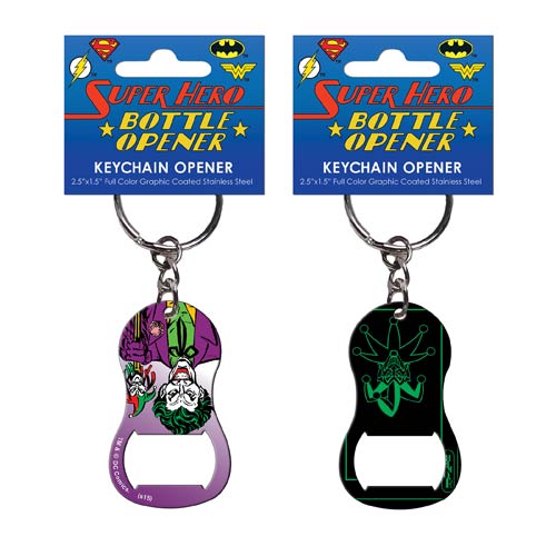 Batman Joker Jester Key Chain Bottle Opener